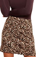 Friends Like These Animal Jacquard Miniskirt