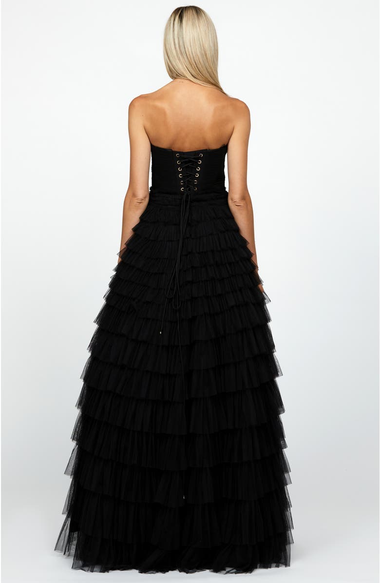 Bariano Serenity Sweetheart Strapless Ball Gown, Alternate, color, 