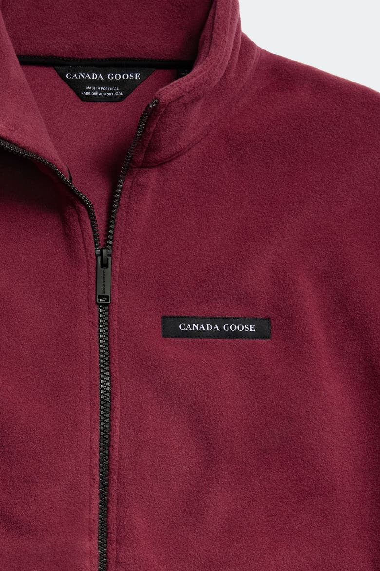 Tayen Fleece Jacket, Alternate, color, Burnt Vermillion