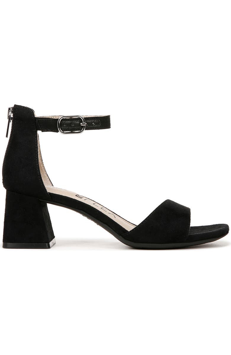 LifeStride Cassidy Ankle Strap Sandal, Alternate, color, Black