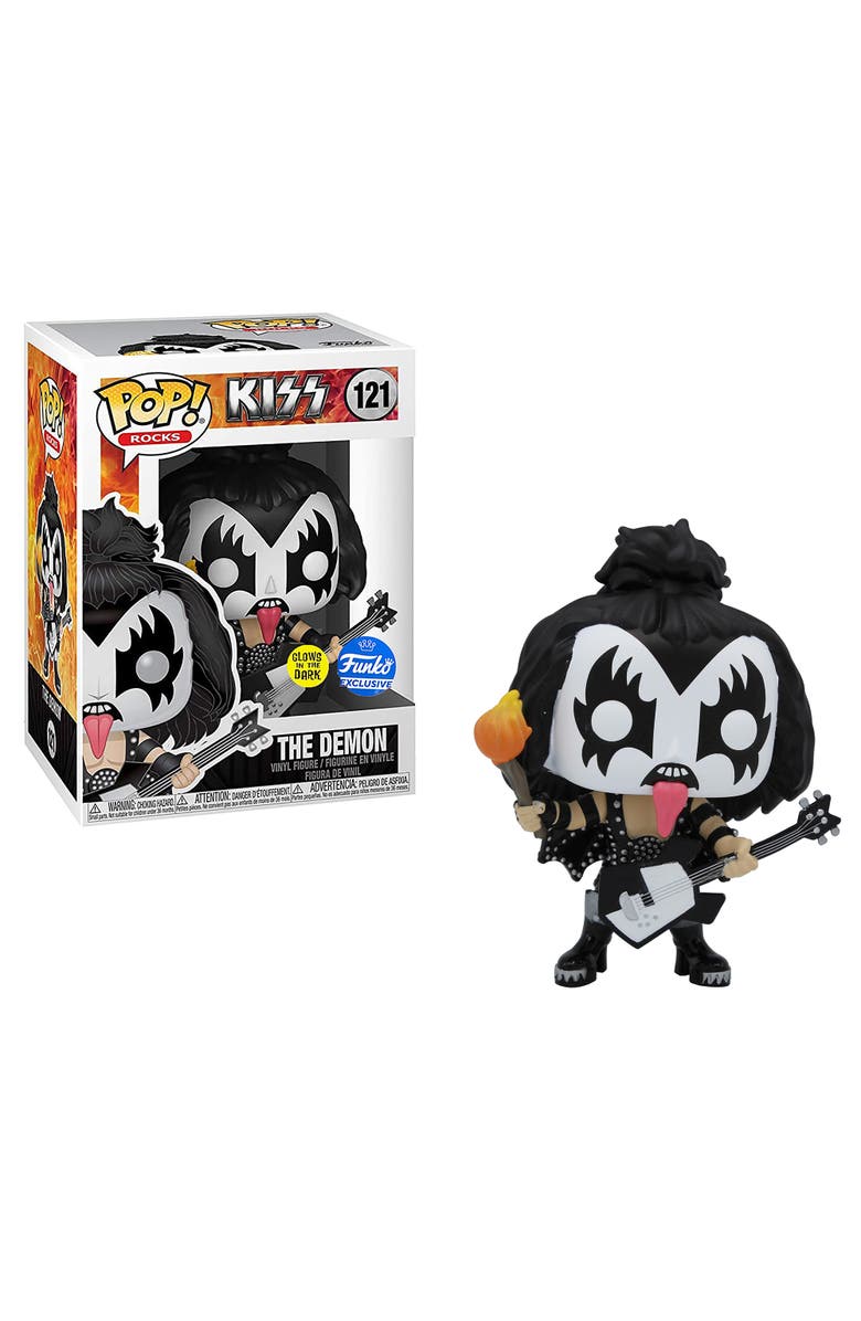 Funko Pop! Kiss Band Set Glow In The Dark Collectible Set Online Exclusive, Alternate, color, Multicolored