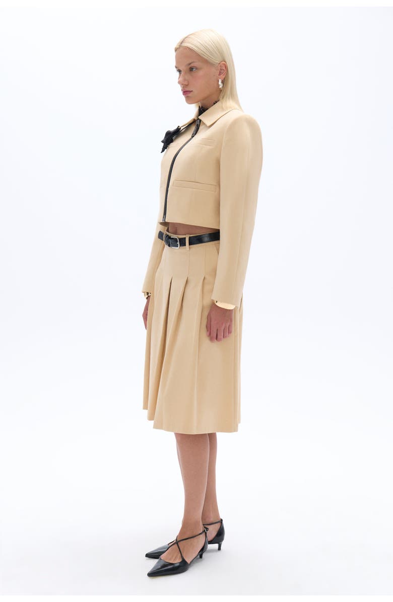 Nocturne Shoulder Pad Crop Jacket, Alternate, color, 