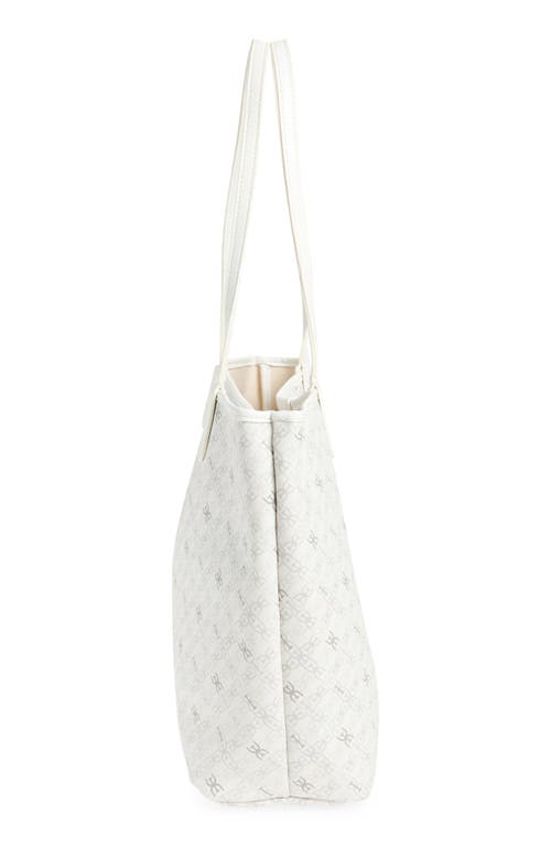 SAM EDELMAN SAM EDELMAN MEDIUM HARPER MONOGRAM SHOPPER TOTE