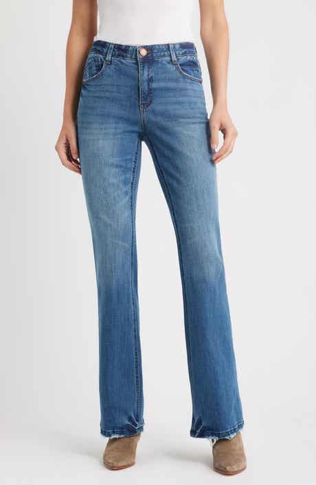 Wit & Wisdom Madison 'Ab'Solution High Waist Itty Bitty Bootcut Jeans