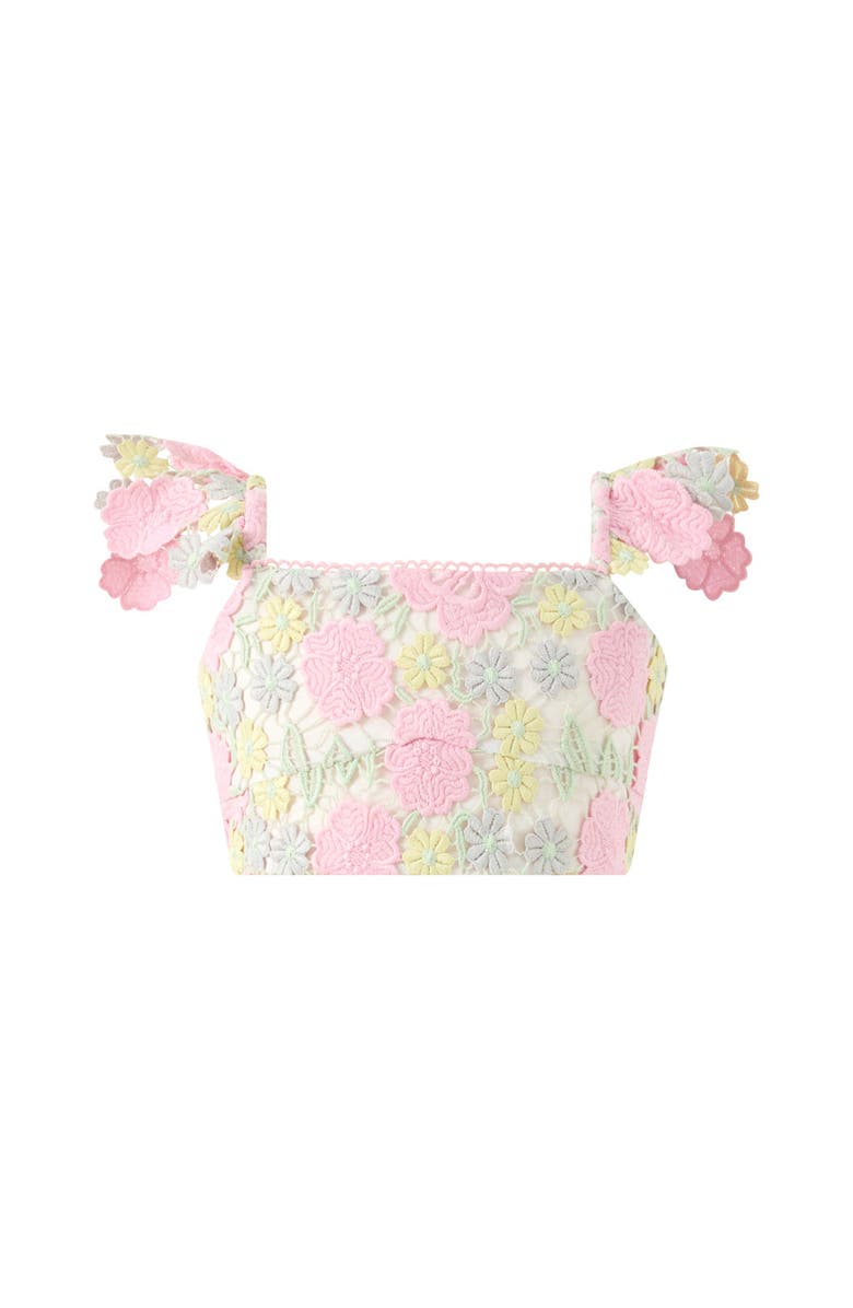 Marlo Kids Estella Embroidered Top, Alternate, color, Floral