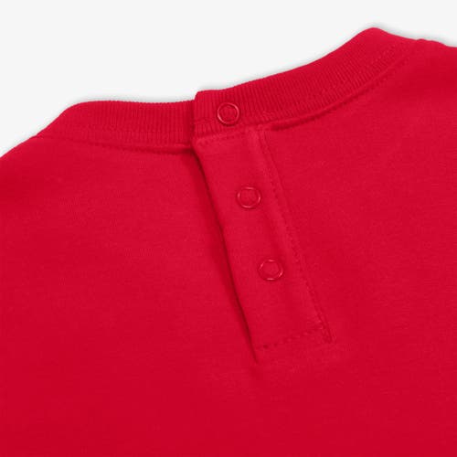 Primary Baby Cozy Pocket Dress In Red
