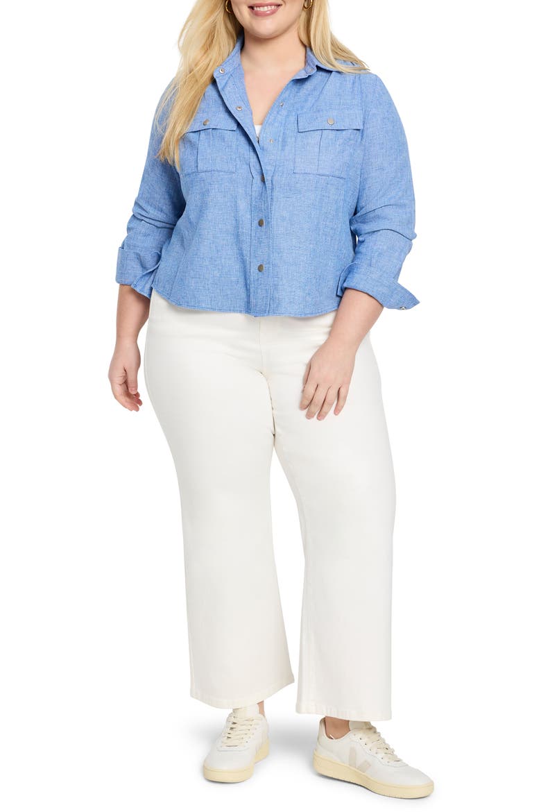 Weekend Wide Leg Jeans, Alternate, color, PAPER WHITE