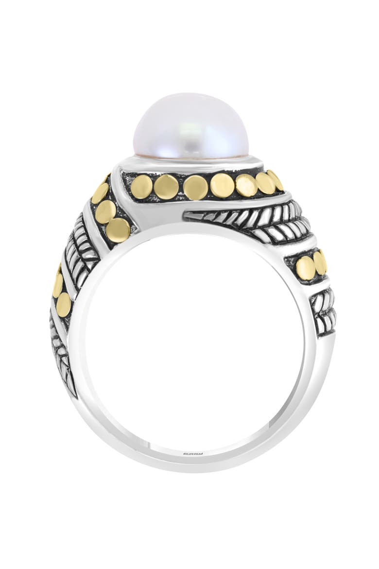 Freshwater Pearl Ring, Alternate, color, WHITE