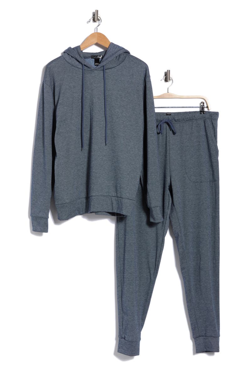 Hoodie & Joggers Set, Alternate, color, OCEANA