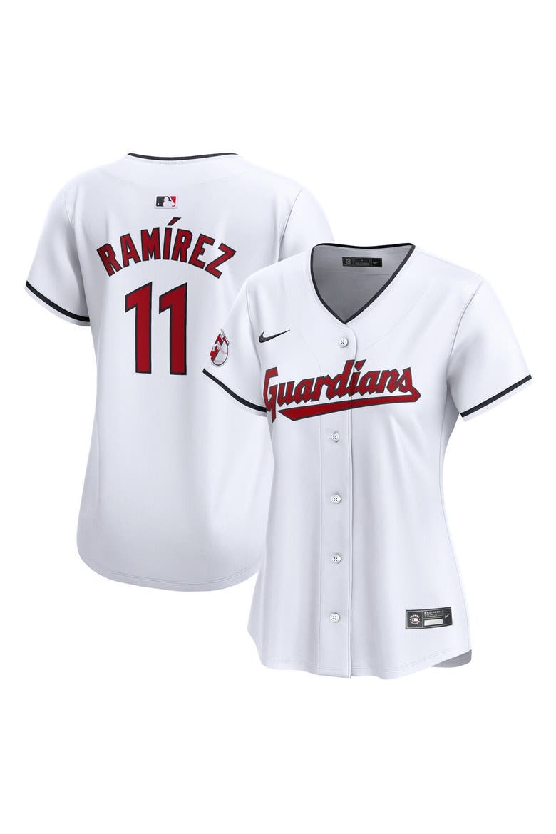 Women's Nike Jose Ramirez White Cleveland Guardians Home Limited Player Jersey, Alternate, color, White