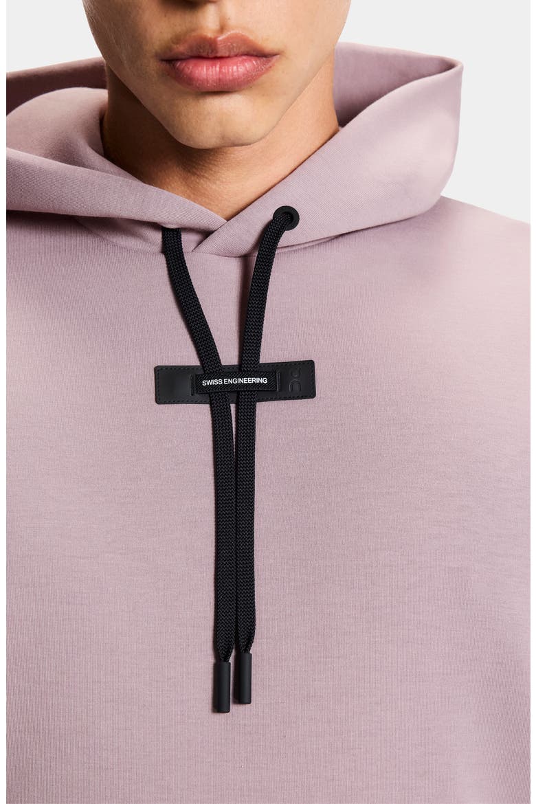 Focus Tech Hoodie, Alternate, color, HERON