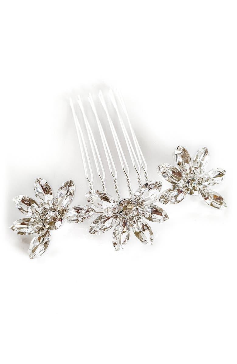 Brides & Hairpins Emmet Comb, Main, color, Silver