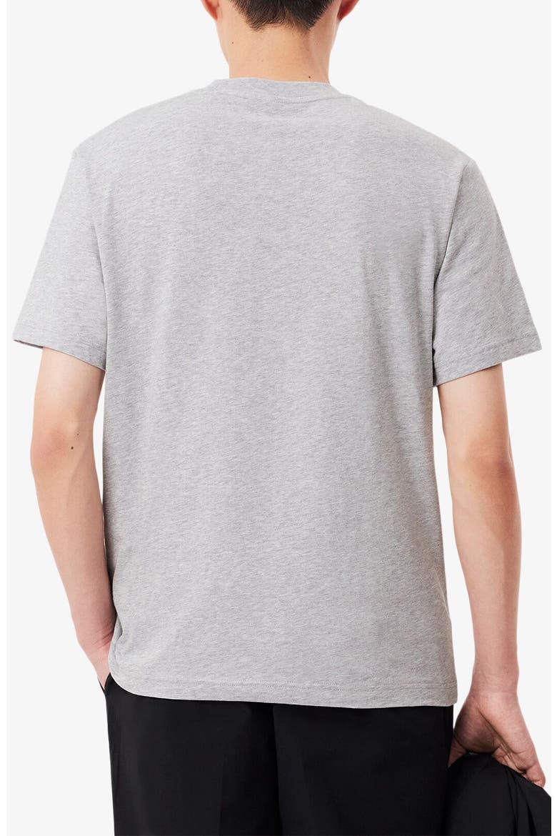 Cotton Crewneck T-Shirt, Alternate, color, SILVER CHINE