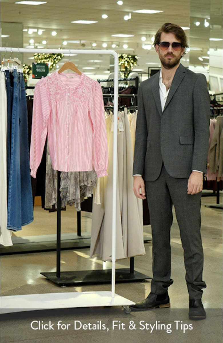 Elsa Smocked Woven Shirt, sales video thumbnail