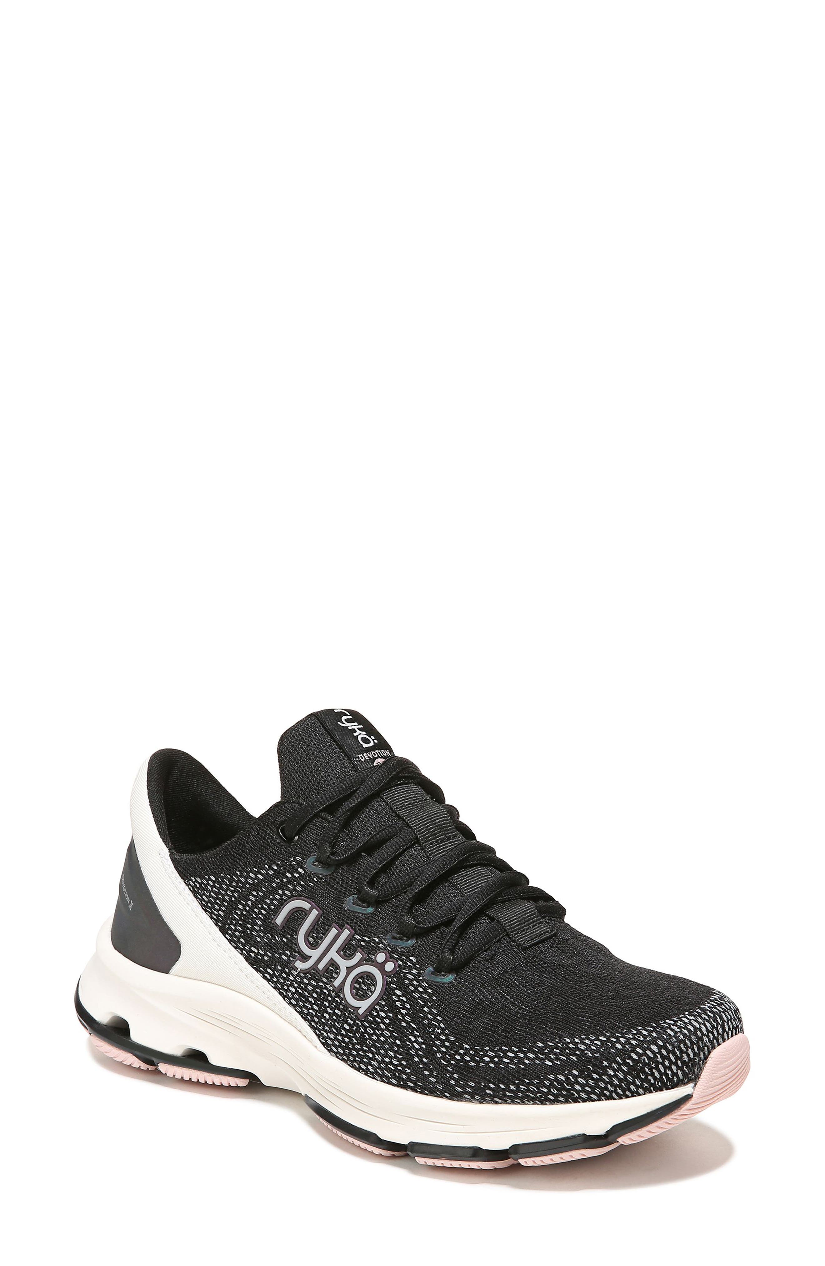 Rykä Devotion X Walking Sneaker, Main, color, Black