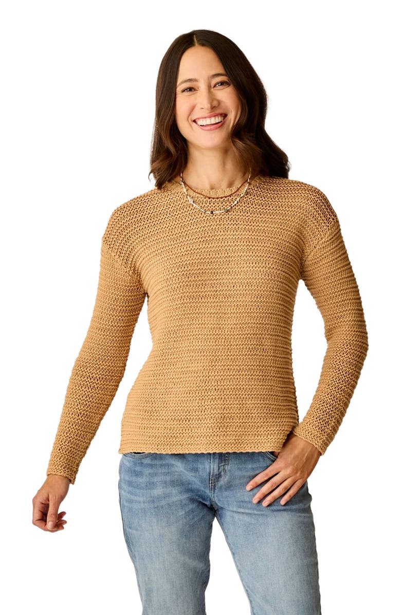 Carve Designs Clarissa Sweater, Alternate, color, Camel