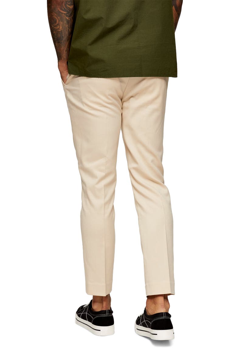 Crop Drawstring Pants, Alternate, color, STONE