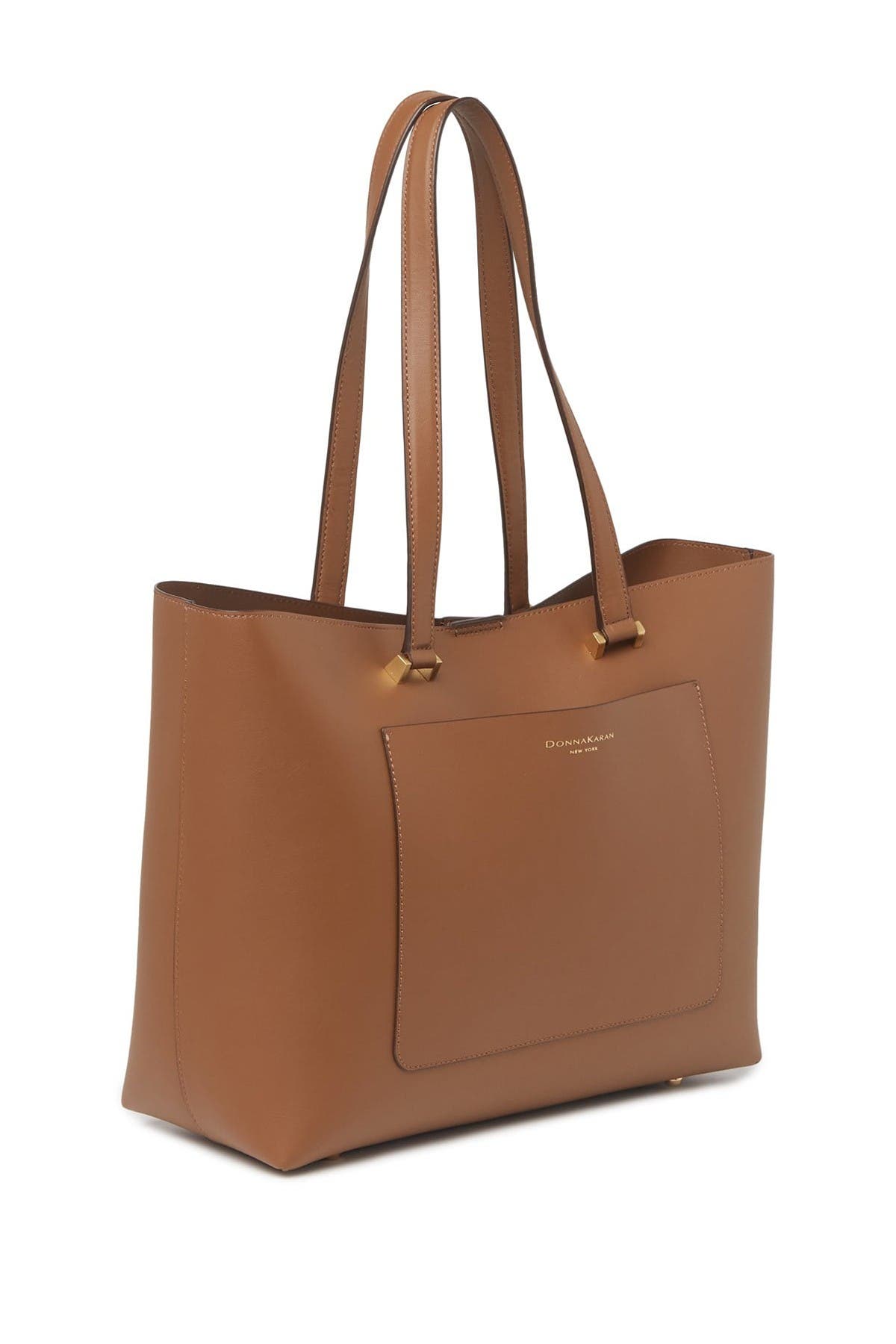 Donna Karan New York Karla Leather East/West Tote, Alternate, color, 