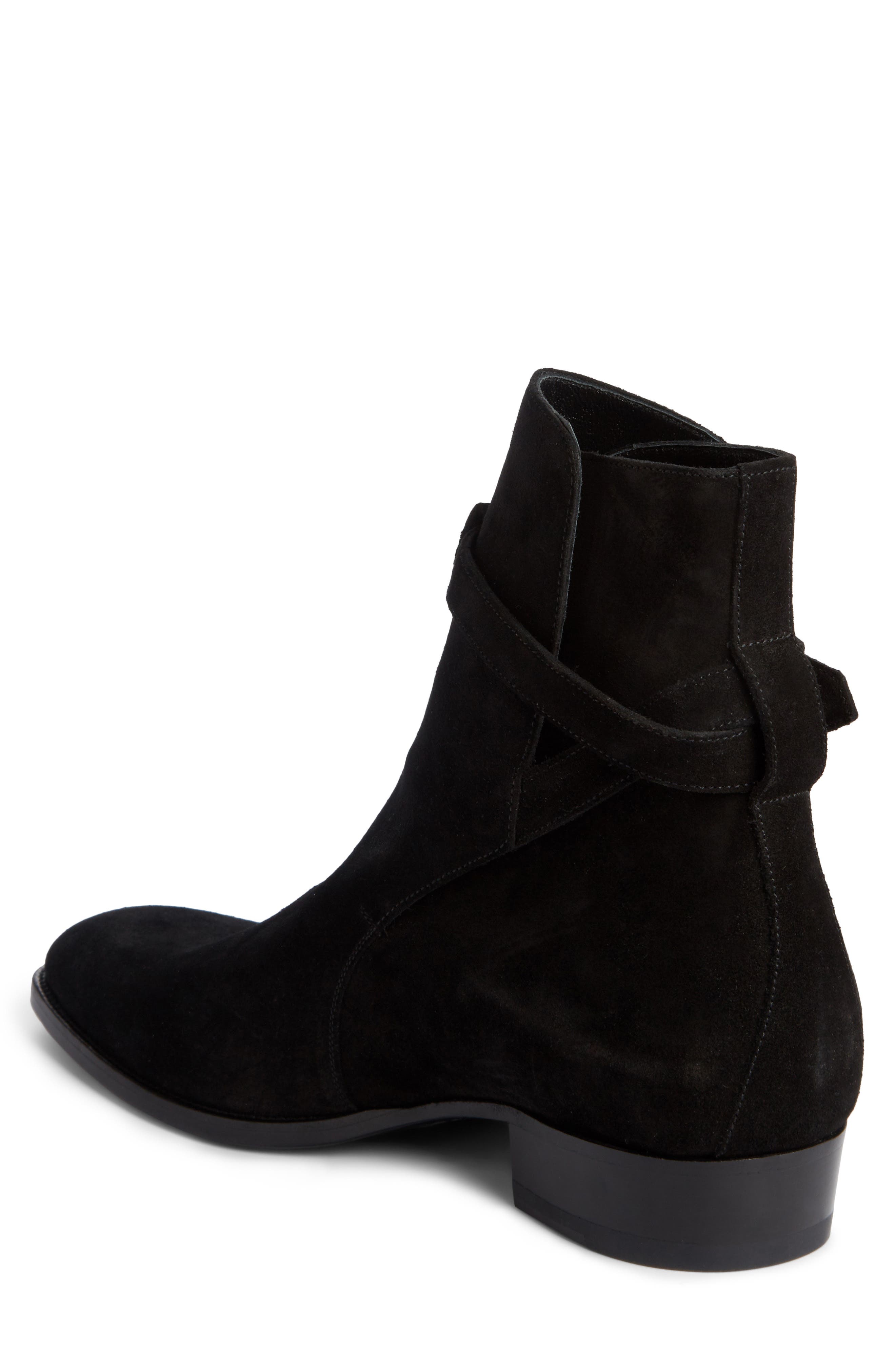 Saint Laurent Wyatt Jodhpur Boot, Alternate, color, 