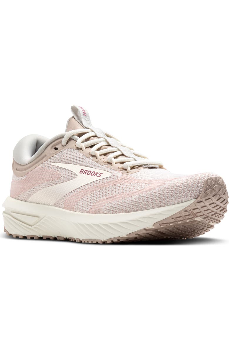 Brooks Revel 7 Hybrid Running Shoe, Main, color, Coconut/ Chateau/ Zephyr