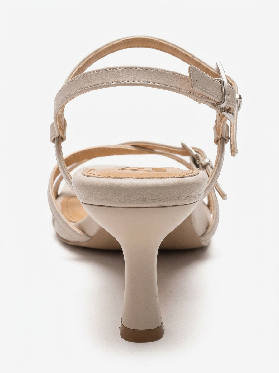 Nebel Strappy Stiletto Sandal, Alternate, color, Beige