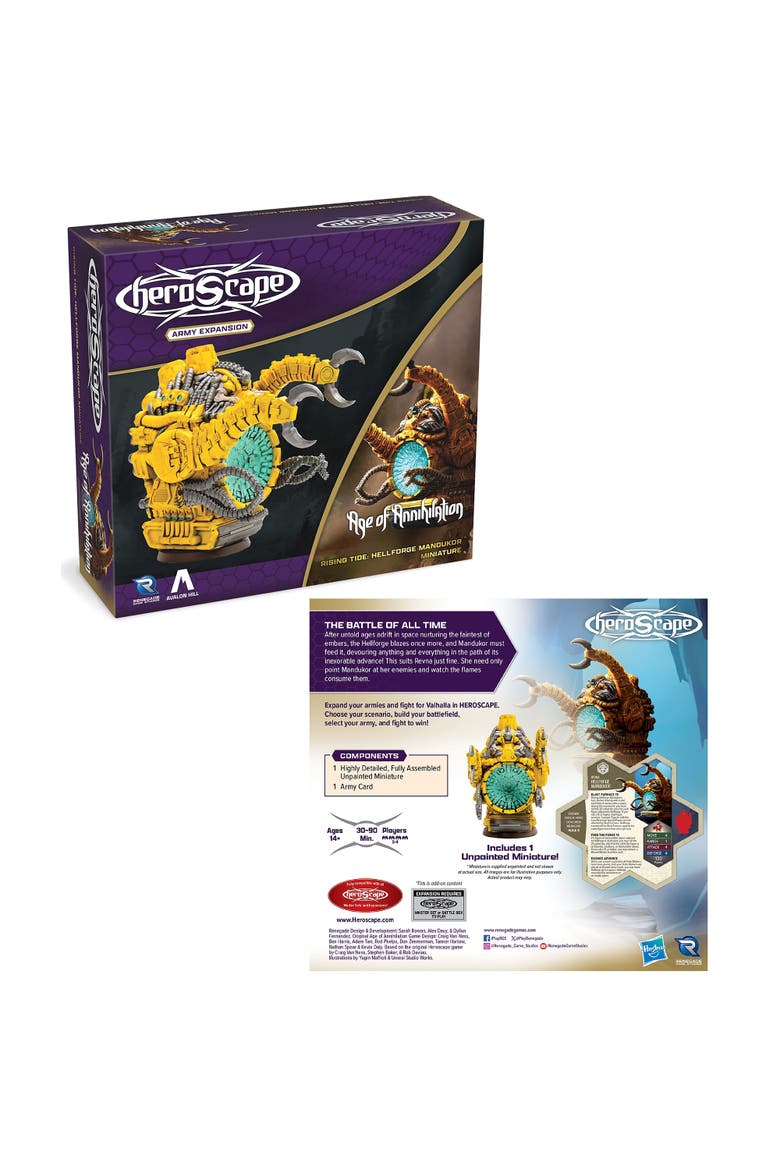 Heroscape Rising Tide, Hellforge Mandukor Army Expansion, Alternate, color, Multicolored