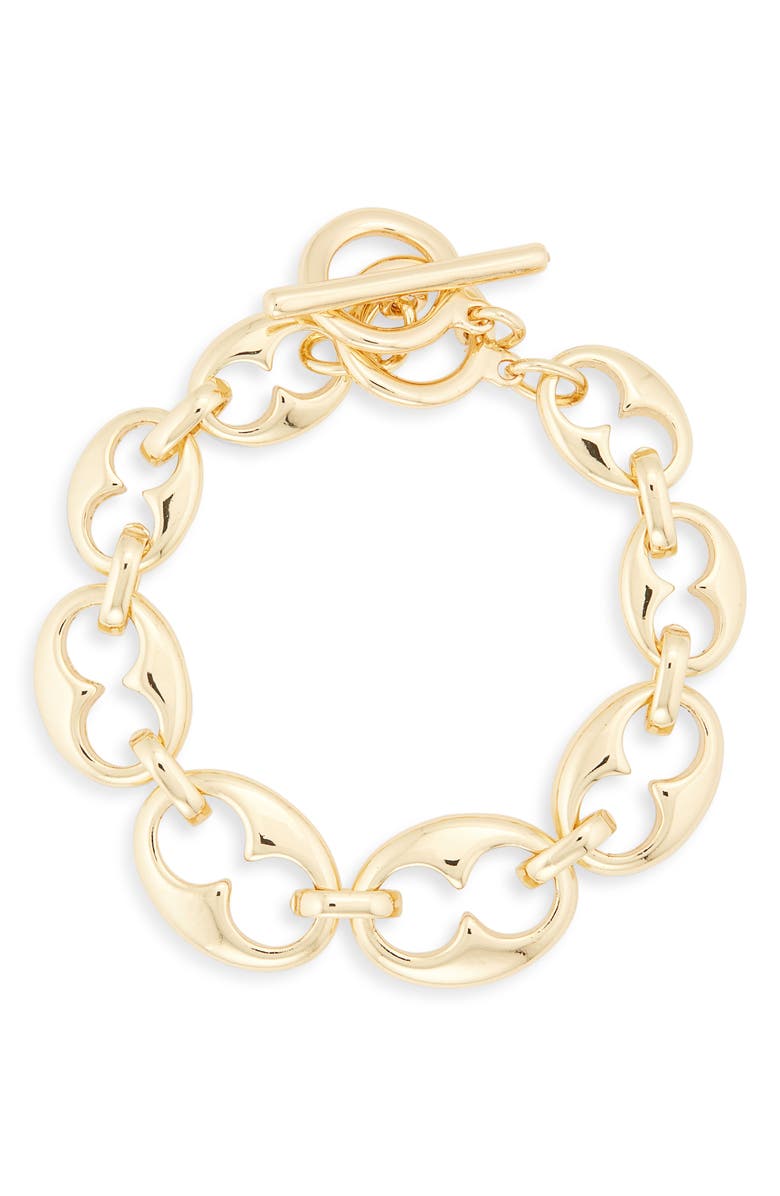 Nordstrom Mariner Link Bracelet, Main, color, Gold