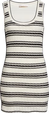 Ramy Brook Nylah Stripe Knit Tank Dress