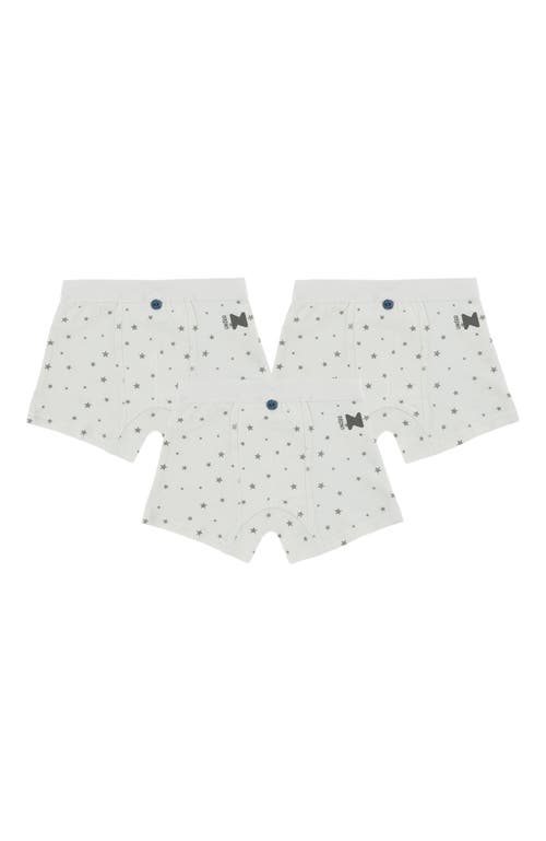 Noggiwear Buttoned Boxers In White