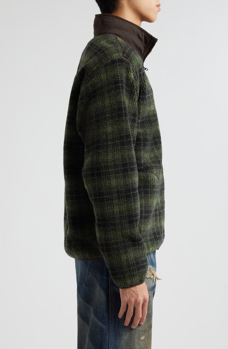 Double RL Walter Plaid Fleece Jacket, Alternate, color,