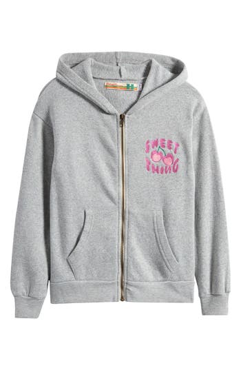 VINTAGE HAVANA VINTAGE HAVANA KIDS' SWEET THING PATCH ZIP HOODIE