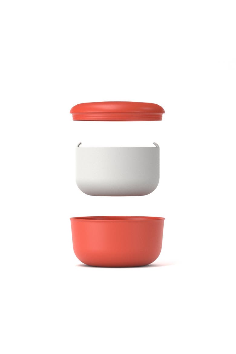Lunch Set with heat-safe insert, Alternate, color, Persimmon