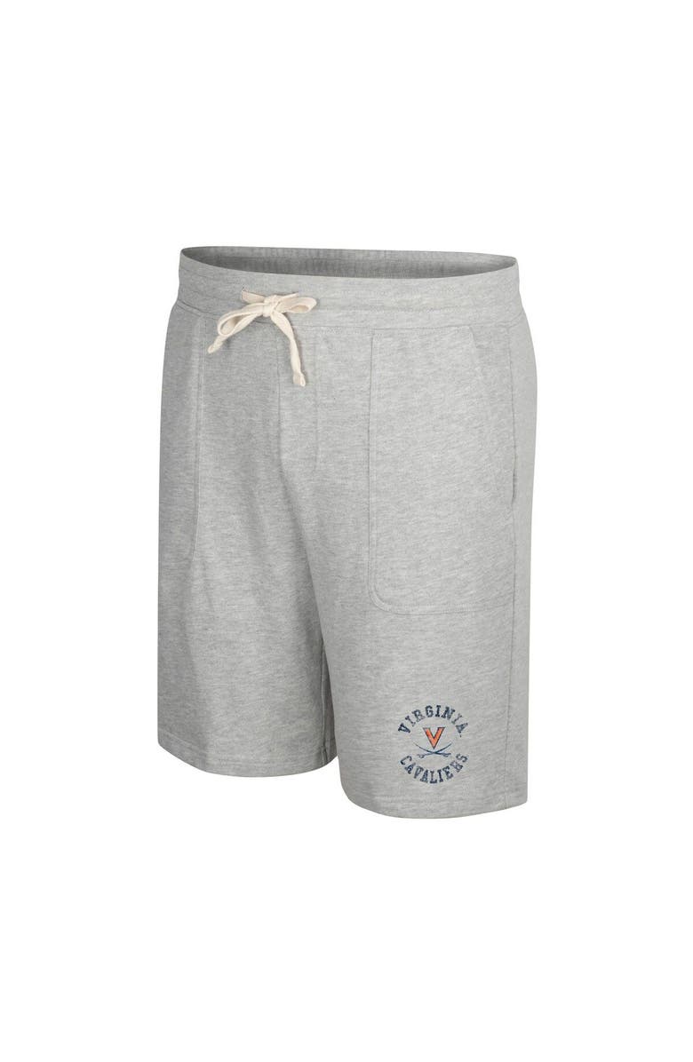 COLOSSEUM Men's Colosseum Heather Gray Virginia Cavaliers Love To Hear This Terry Shorts, Alternate, color, 