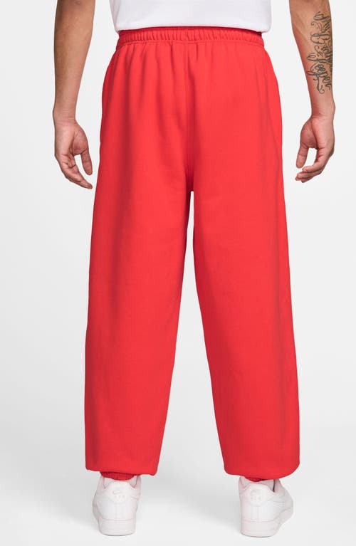Nike Solo Swoosh Fleece Sweatpants In Multi
