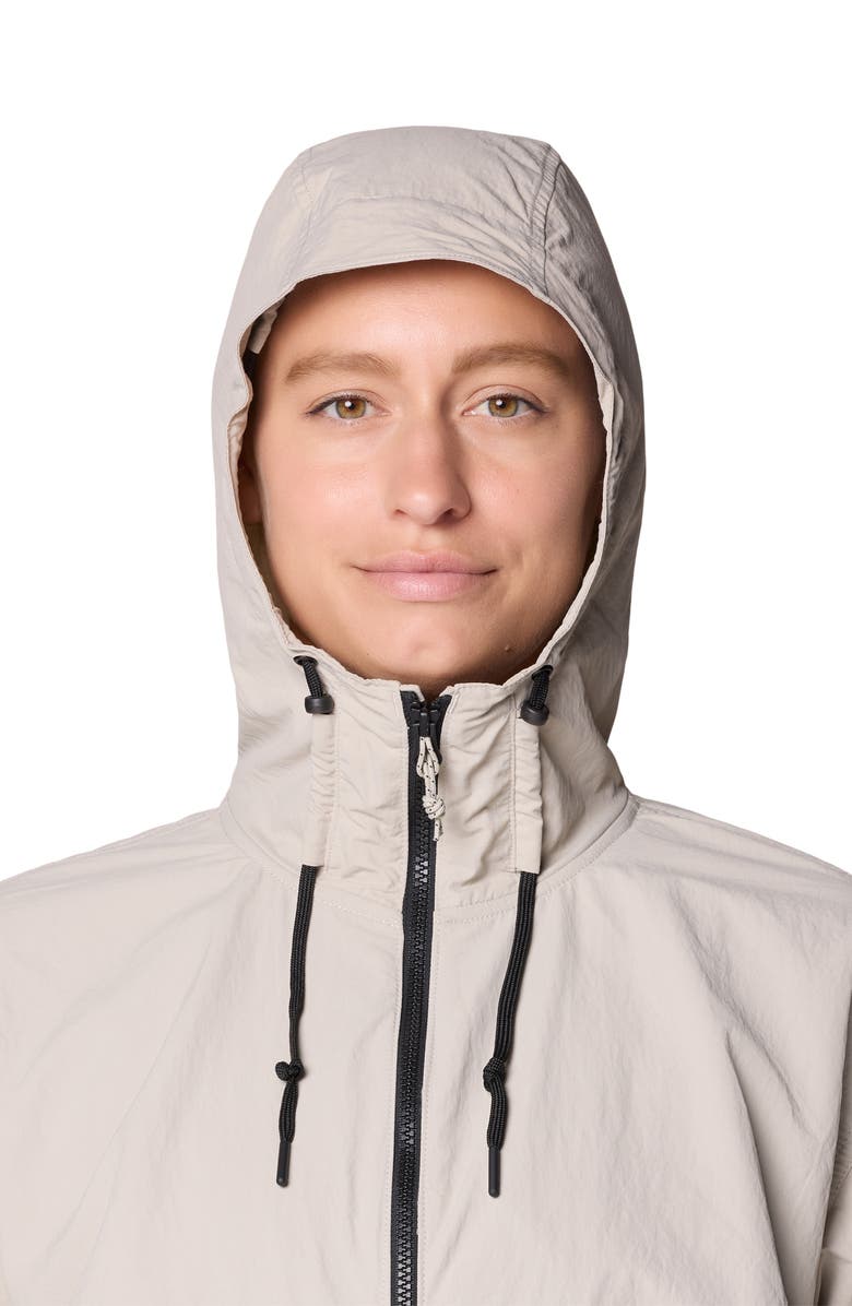Mountain Hardwear Stryder Water Repellent Recycled Nylon Jacket, Alternate, color, Oyster Shell