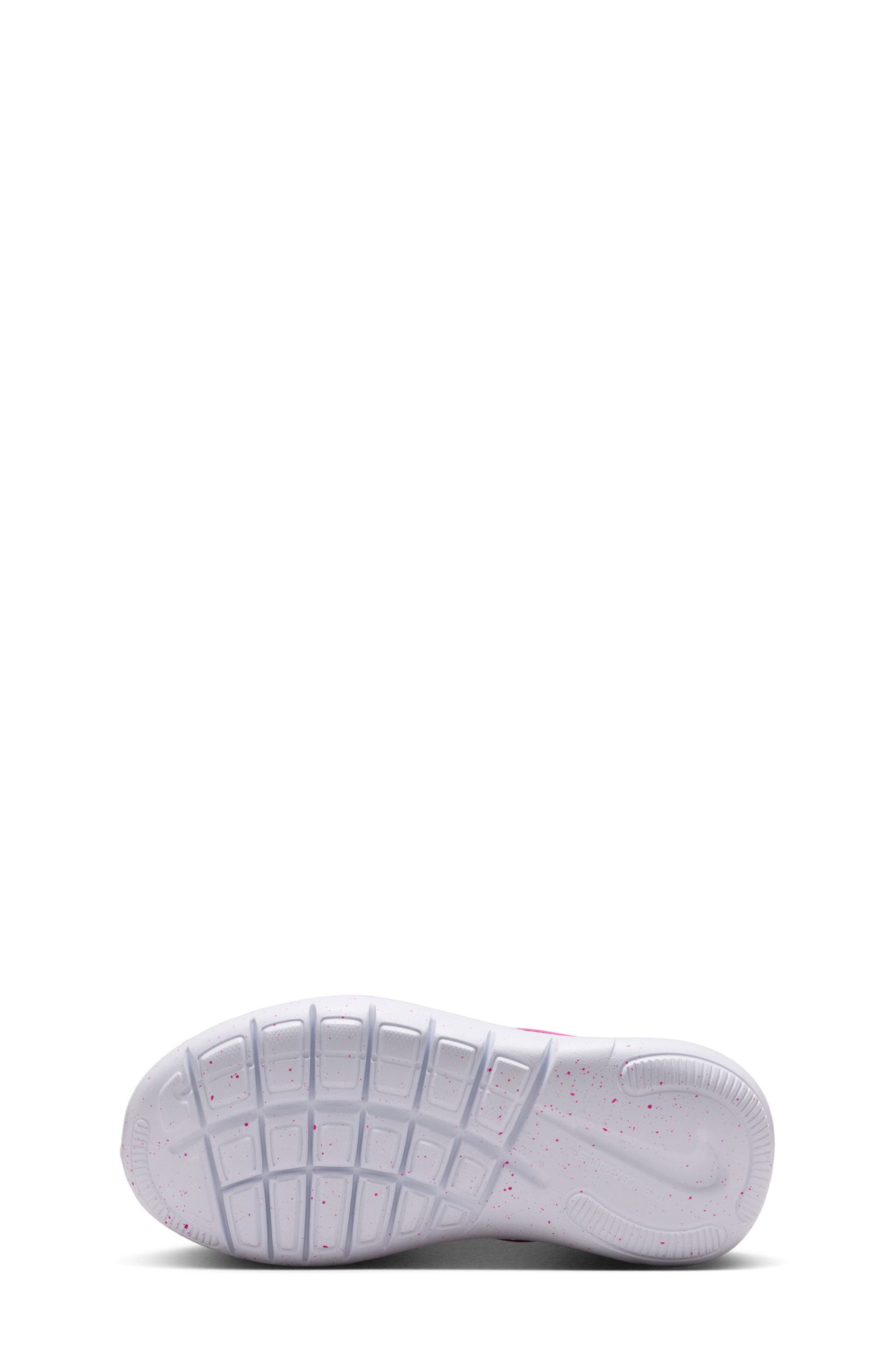 Kids' Flex Runner 4 Sneaker, Alternate, color, LASER FUCHSIA/ BLACK/ WHITE