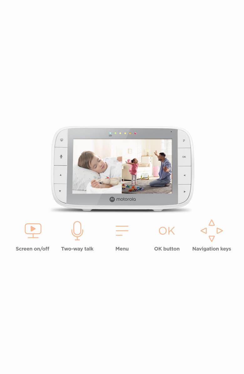 Motorola VM36XL-2 5 Motorized Pan/Tilt Video Baby Monitor Set, Alternate, color, 