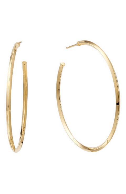 Jewelry Thin Royale Hoop Earrings