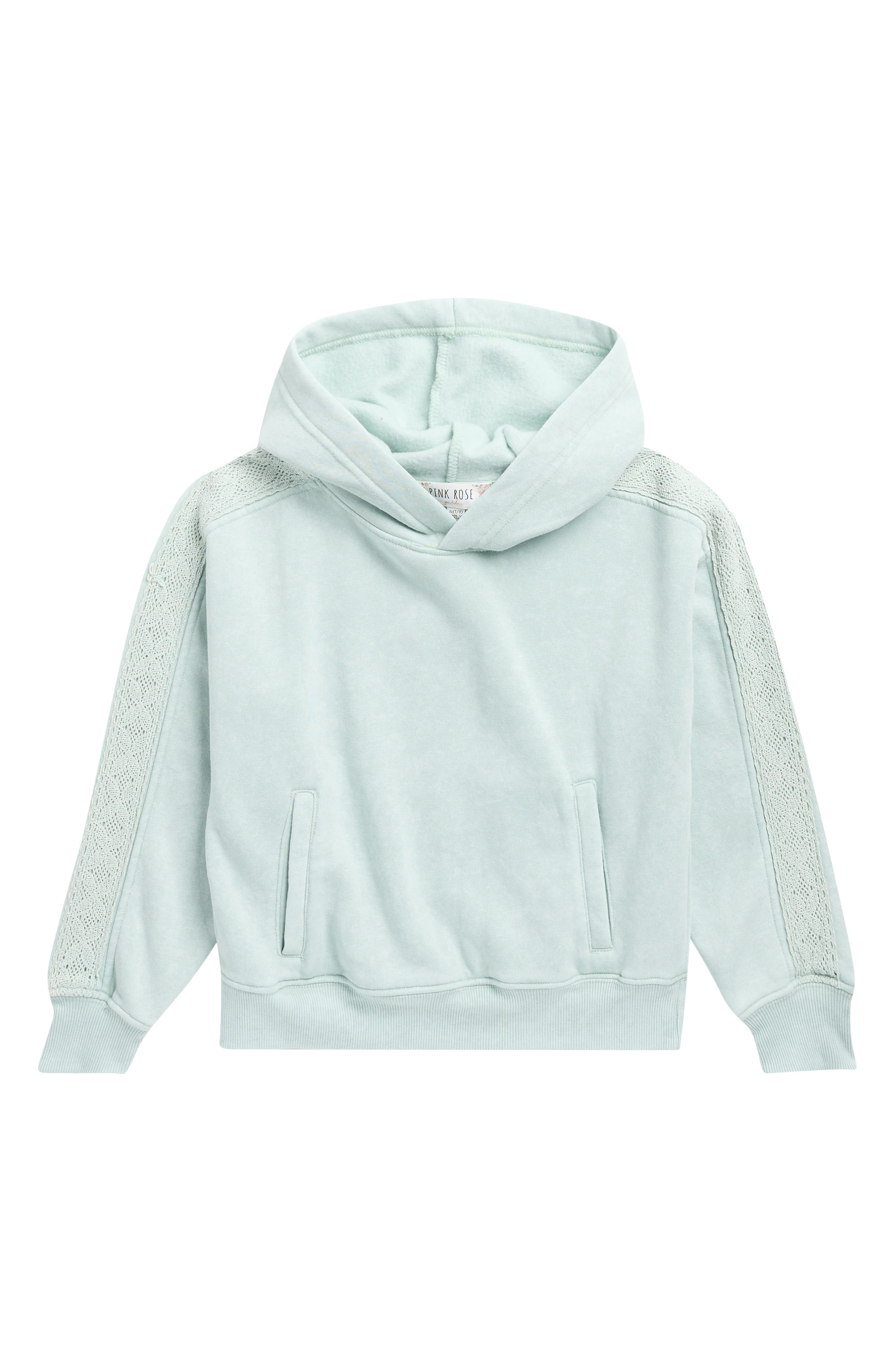 PINK ROSE Kids' Lace Hoodie