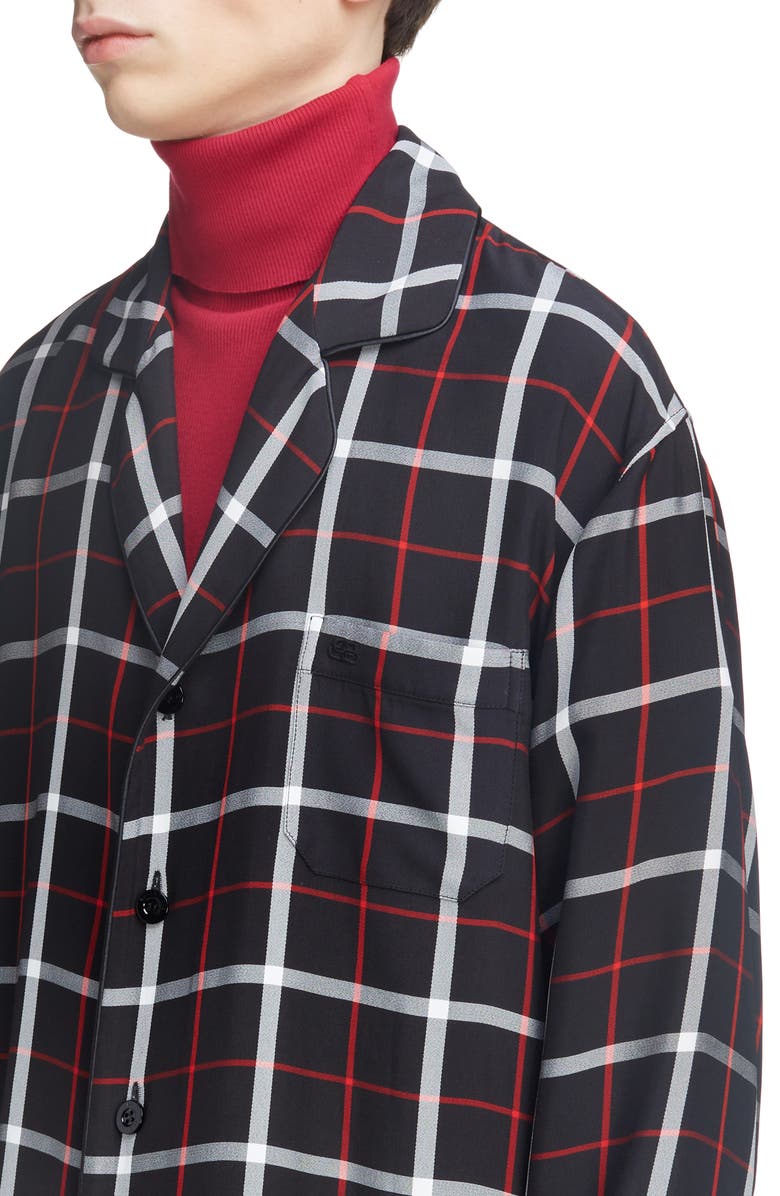 Balenciaga Pyjama Jacket, Alternate, color, 