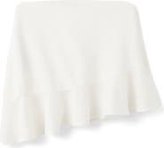 MANGO TEEN Asymmetrical Ruffled Miniskirt