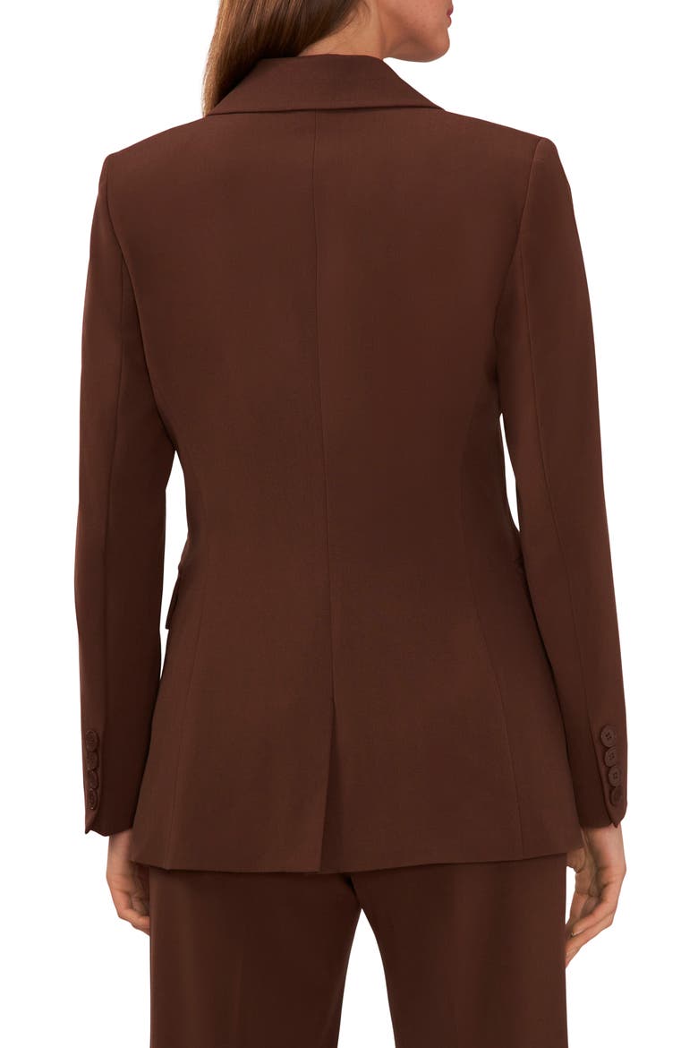 One-Button Blazer, Alternate, color, CHOCOLATE FONDANT