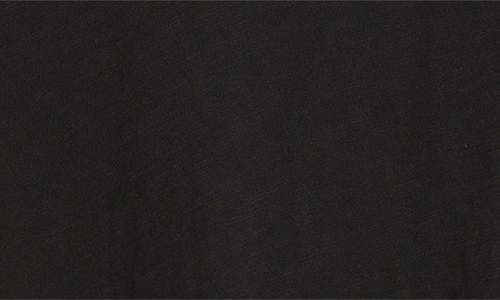 Eileen Fisher Easy Organic Cotton T-shirt In Black