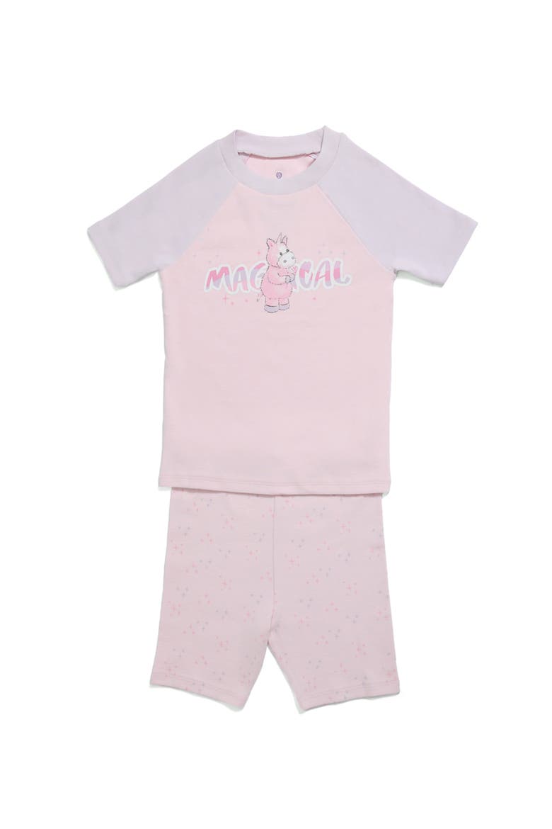 Unicorn Shorties PJ Set, Main, color, Multi Color