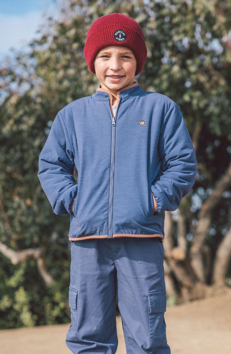 Feather 4 Arrow Kids' Zion Reversible Fleece Jacket, Alternate, color, Khaki