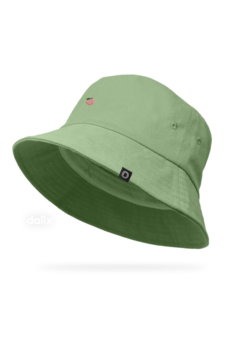 Lil Peach Bucket Hat, Alternate, color, Turf Green