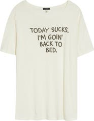 R13 Today Sucks Cotton & Cashmere Graphic T-Shirt