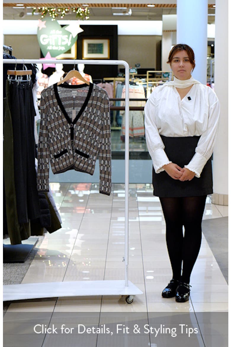 Grid Mix Cardigan video