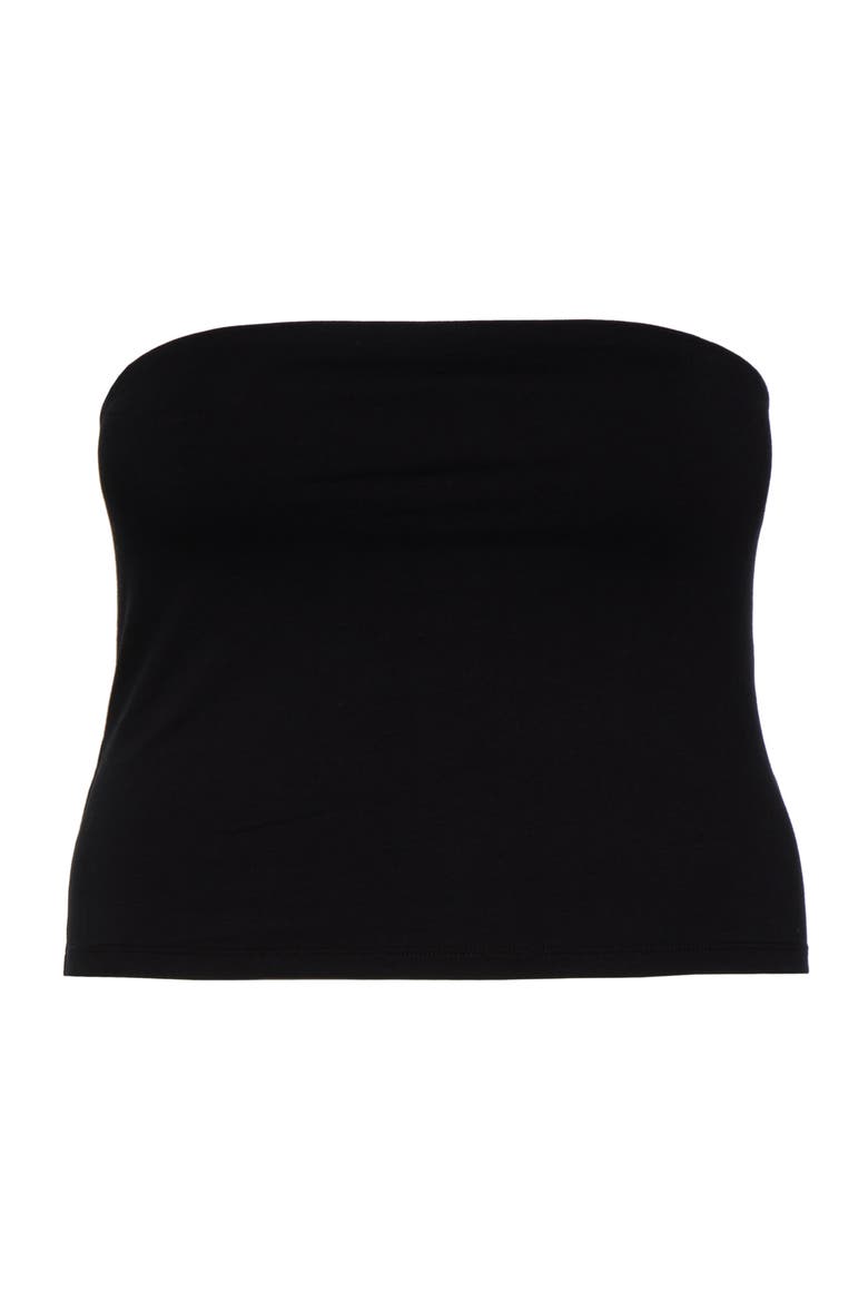 Tube Top, Alternate, color, BLACK