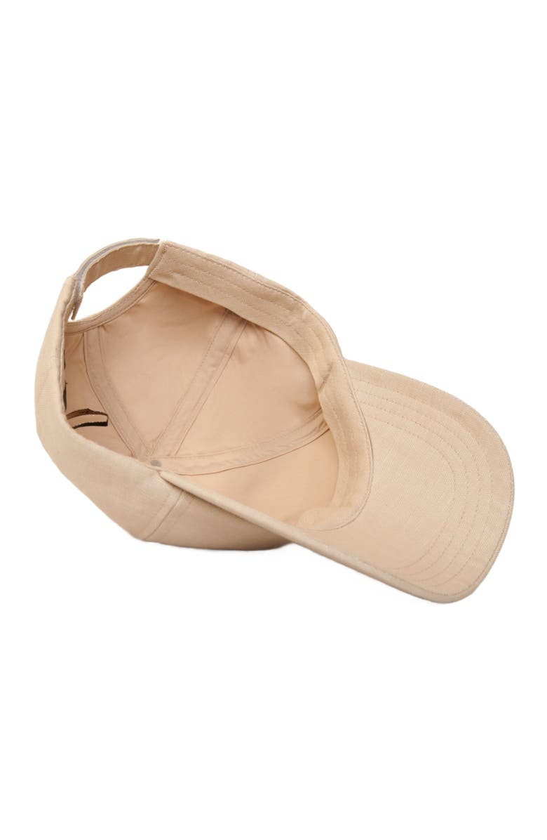 maje Linen cap, Alternate, color, 